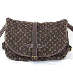 LOUIS VUITTON Louis Vuitton Shoulder Bag Monogram Canvas Brown Women's