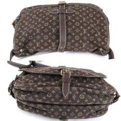 LOUIS VUITTON Louis Vuitton Shoulder Bag Monogram Canvas Brown Women's