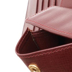 Cartier Must de Bi-fold Wallet Leather Bordeaux L3000165