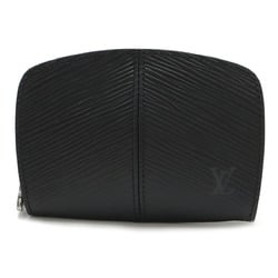 LOUIS VUITTON Louis Vuitton Epi Portemonnay Z Coin Case Purse Leather Noir Black M63682