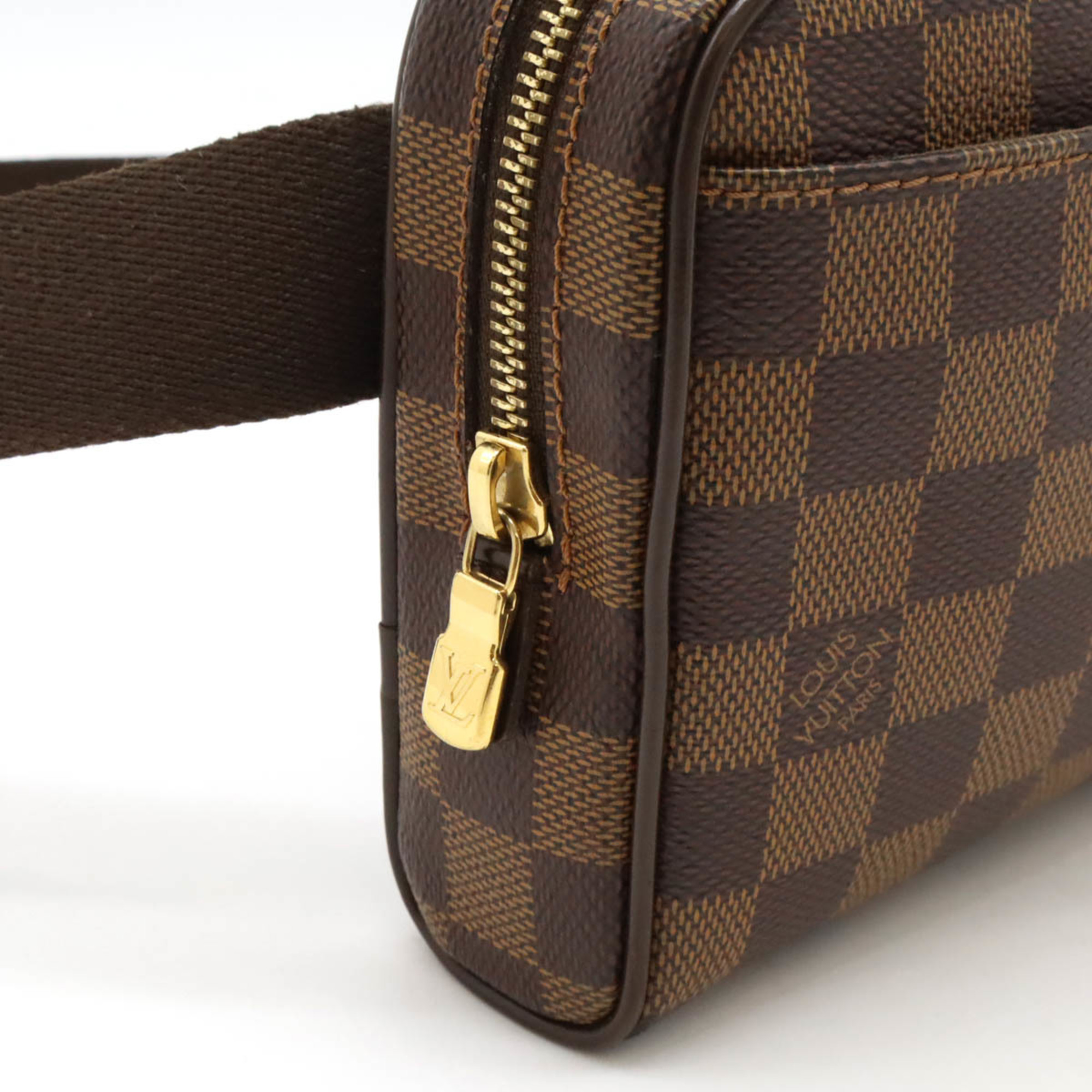 LOUIS VUITTON Damier Bumbag Brooklyn Body Bag Waist Hip N41101