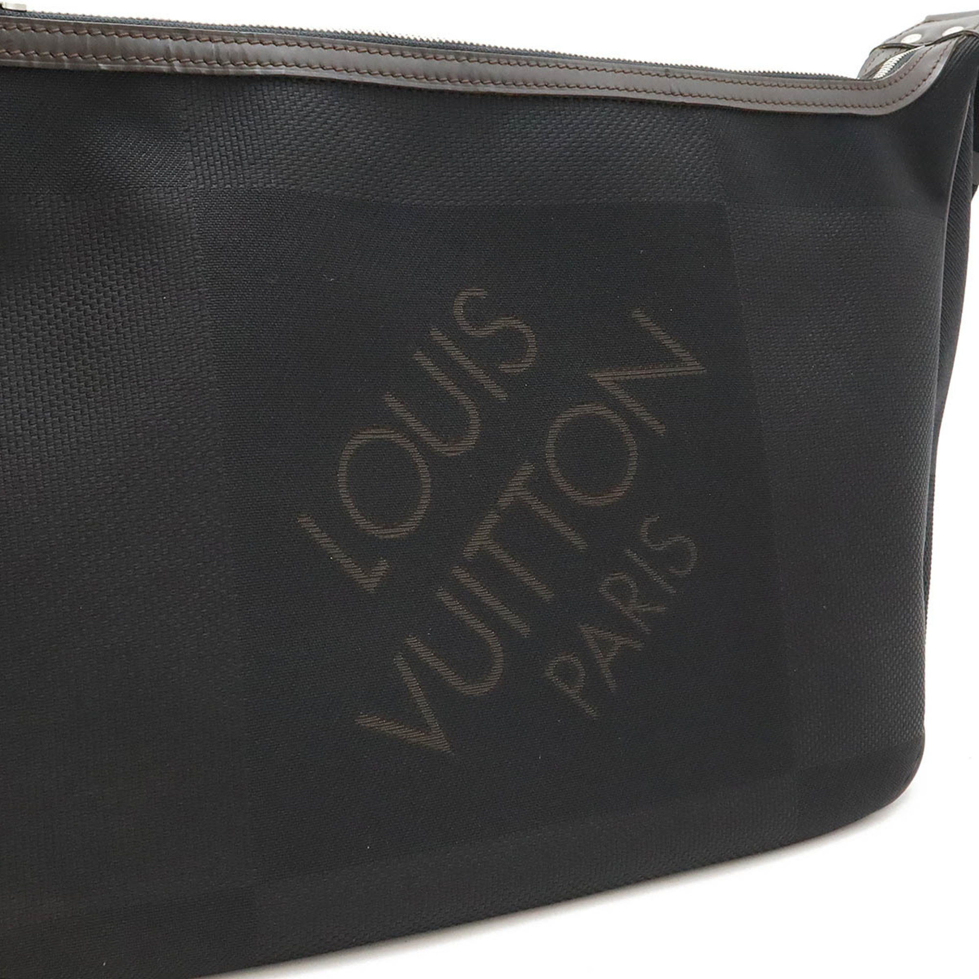 LOUIS VUITTON Damier Geant Explora Tour Shoulder Bag Canvas Noir Black M93616