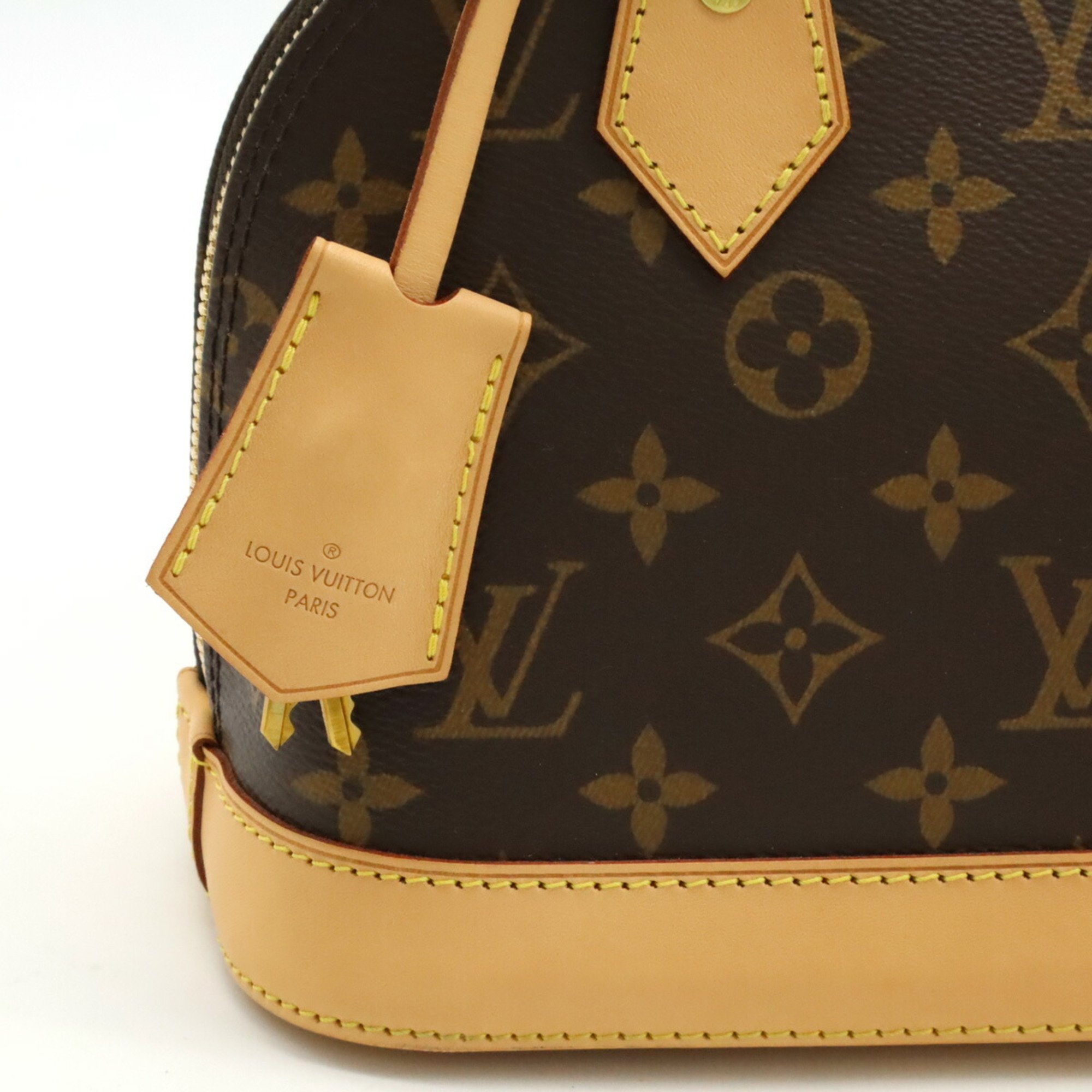 LOUIS VUITTON Louis Vuitton Monogram Alma BB Handbag Bag Shoulder M46990