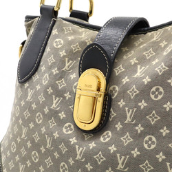 LOUIS VUITTON Louis Vuitton Monogram Idylle Elegy Tote Bag Shoulder Canvas Ankle Navy M56697