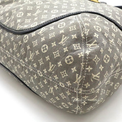 LOUIS VUITTON Louis Vuitton Monogram Idylle Elegy Tote Bag Shoulder Canvas Ankle Navy M56697