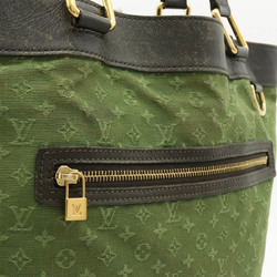 LOUIS VUITTON Louis Vuitton Monogram Lucille GM Tote Bag Shoulder Canvas Leather TST Khaki Green M92681