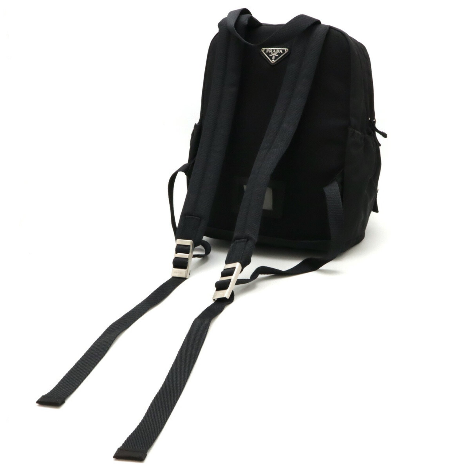 PRADA Backpack Nylon NERO Black Purchased at an overseas boutique VZ0014