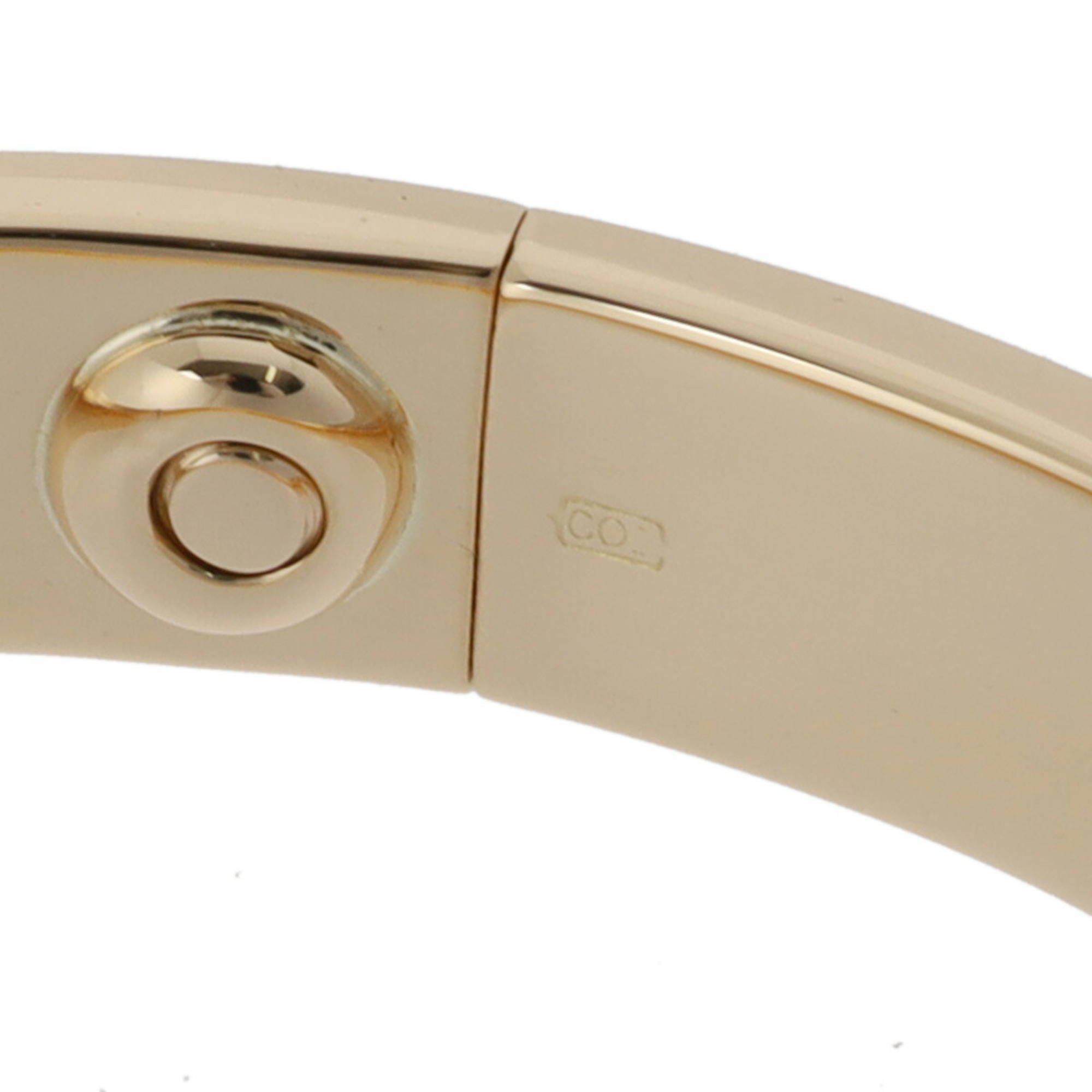 CARTIER Love Bracelet #16 Women's K18 Yellow Gold