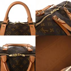 LOUIS VUITTON Louis Vuitton Monogram Keepall 60 Brown M41422 Unisex Canvas Boston Bag