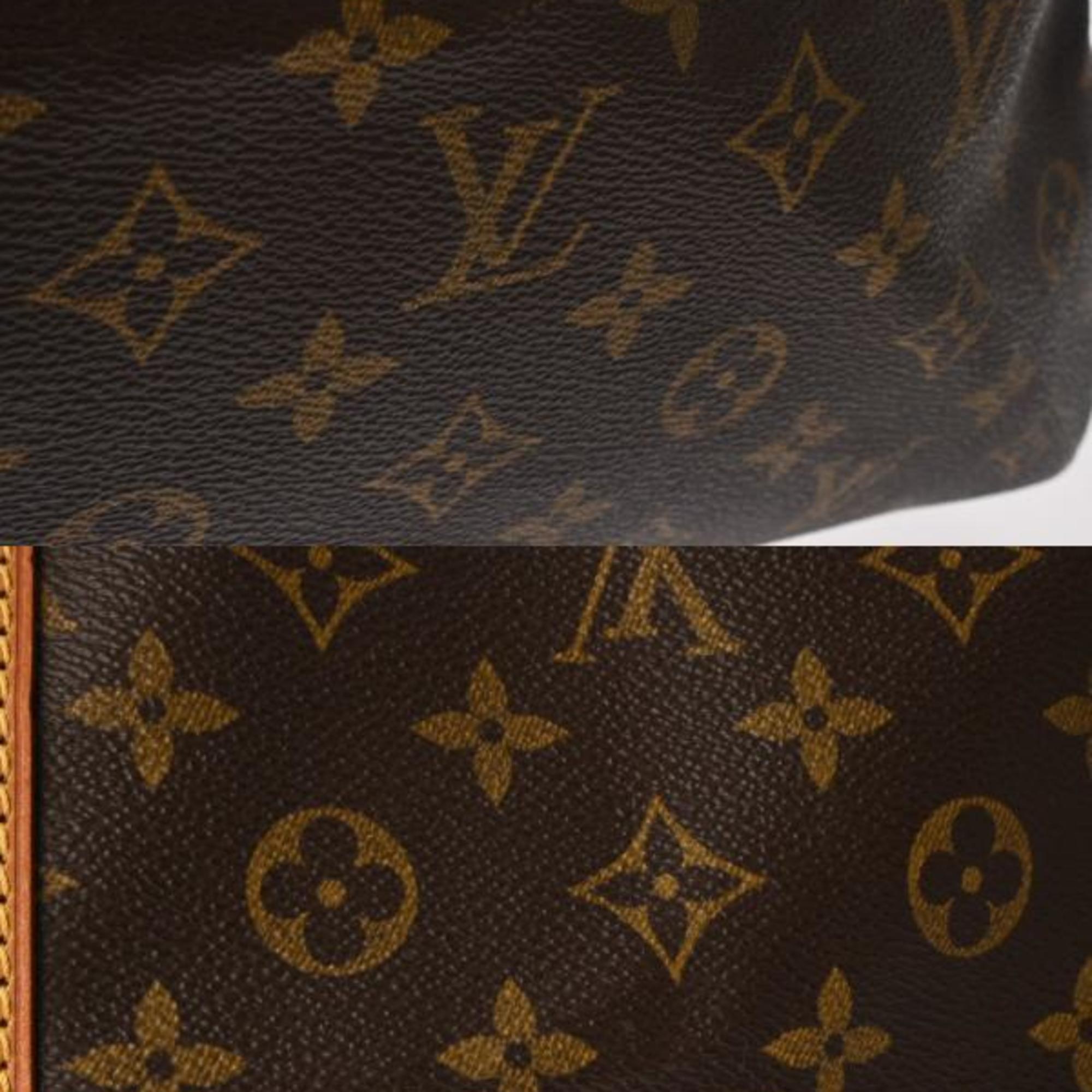 LOUIS VUITTON Louis Vuitton Monogram Keepall 60 Brown M41422 Unisex Canvas Boston Bag