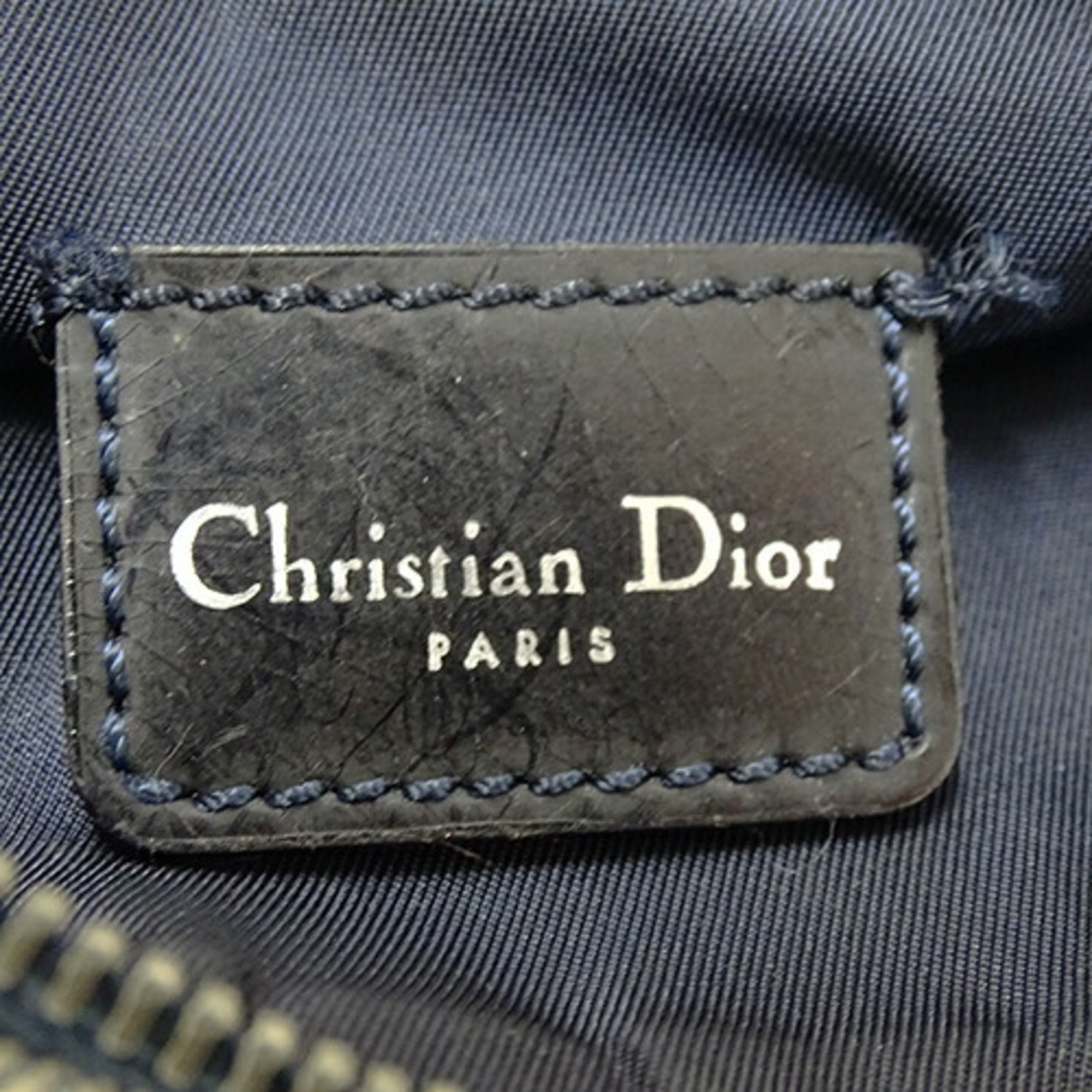 Christian Dior Dior Bags Women's Men's Handbags Saddle Denim Blue Charcoal Grey