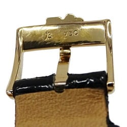 CORUM Men's Coin Watch $20 Double Eagle Hand-wound 750YG Leather Gold Black Overhauled and Polished