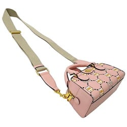 Gucci GUCCI Bag Women's Handbag Shoulder 2way GG Marmont Leather Pink 724606 Angela Nguyen Pikarar KAWAII Collaboration