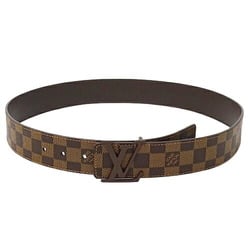 Louis Vuitton LOUIS VUITTON Belt Damier Men's Santur LV Initials M9807 90/36 Brown