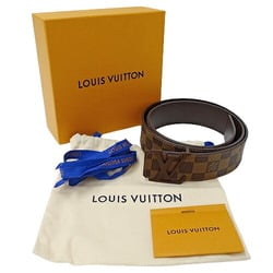 Louis Vuitton LOUIS VUITTON Belt Damier Men's Santur LV Initials M9807 90/36 Brown