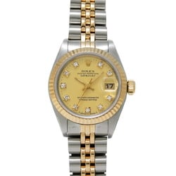 ROLEX Rolex Datejust 10P Diamond 69173G Ladies Watch Automatic