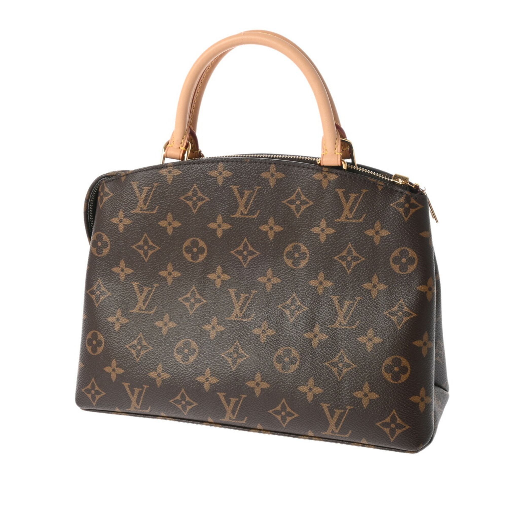 LOUIS VUITTON Louis Vuitton Monogram Petit Pale PM Brown Women's Canvas Handbag