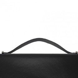 LOUIS VUITTON Louis Vuitton Monogram Glace Anoushka GM Clutch Bag Black M92229 Unisex Leather Handbag