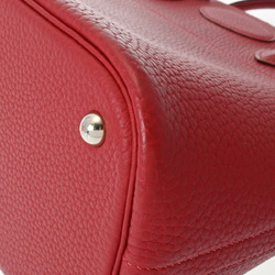 HERMES Hermes Bolide 35 Rouge Bif □G stamp (around 2003) Unisex Fjord Handbag