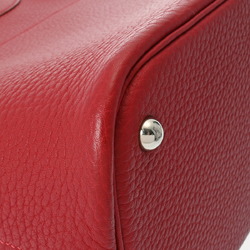 HERMES Hermes Bolide 35 Rouge Bif □G stamp (around 2003) Unisex Fjord Handbag