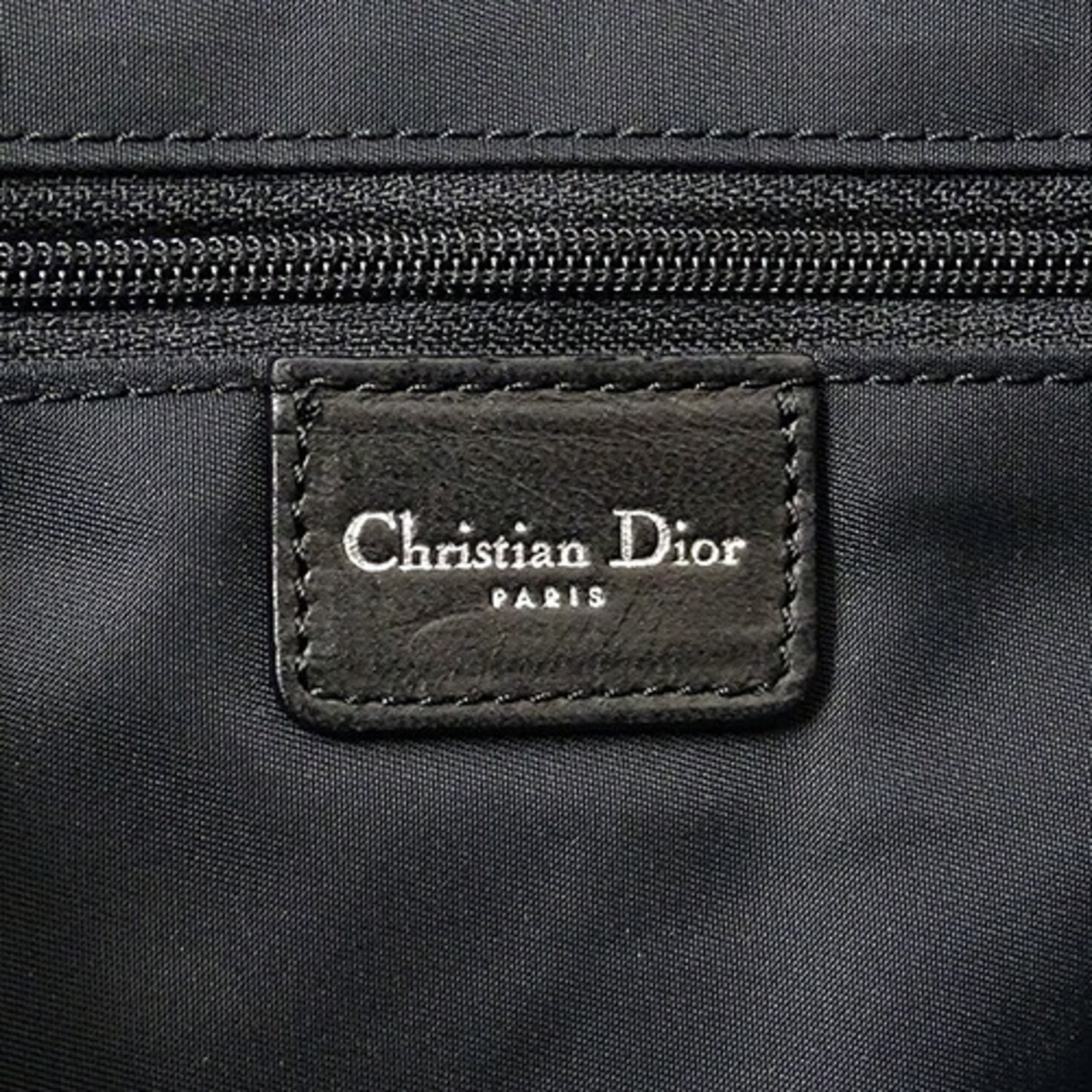 Christian Dior Dior Women's Tote Bag Trotter Jacquard Black