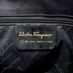 Salvatore Ferragamo Ferragamo Women's Shoulder Bag Gancini Leather Black