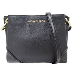 Michael Kors Women's Shoulder Bag Leather Black Compact