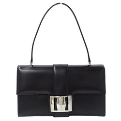 Salvatore Ferragamo Ferragamo Women's Shoulder Bag Vara Leather Black