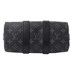 Louis Vuitton LOUIS VUITTON Bag Monogram Eclipse Reverse Men's Handbag Shoulder 2way Keepall Bandouliere 25 M46271 Black Compact