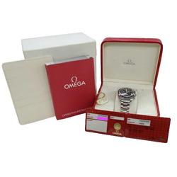 OMEGA Speedmaster 3220.50 Men's Watch Triple Calendar Automatic AT Stainless Steel SS Silver Black Polished