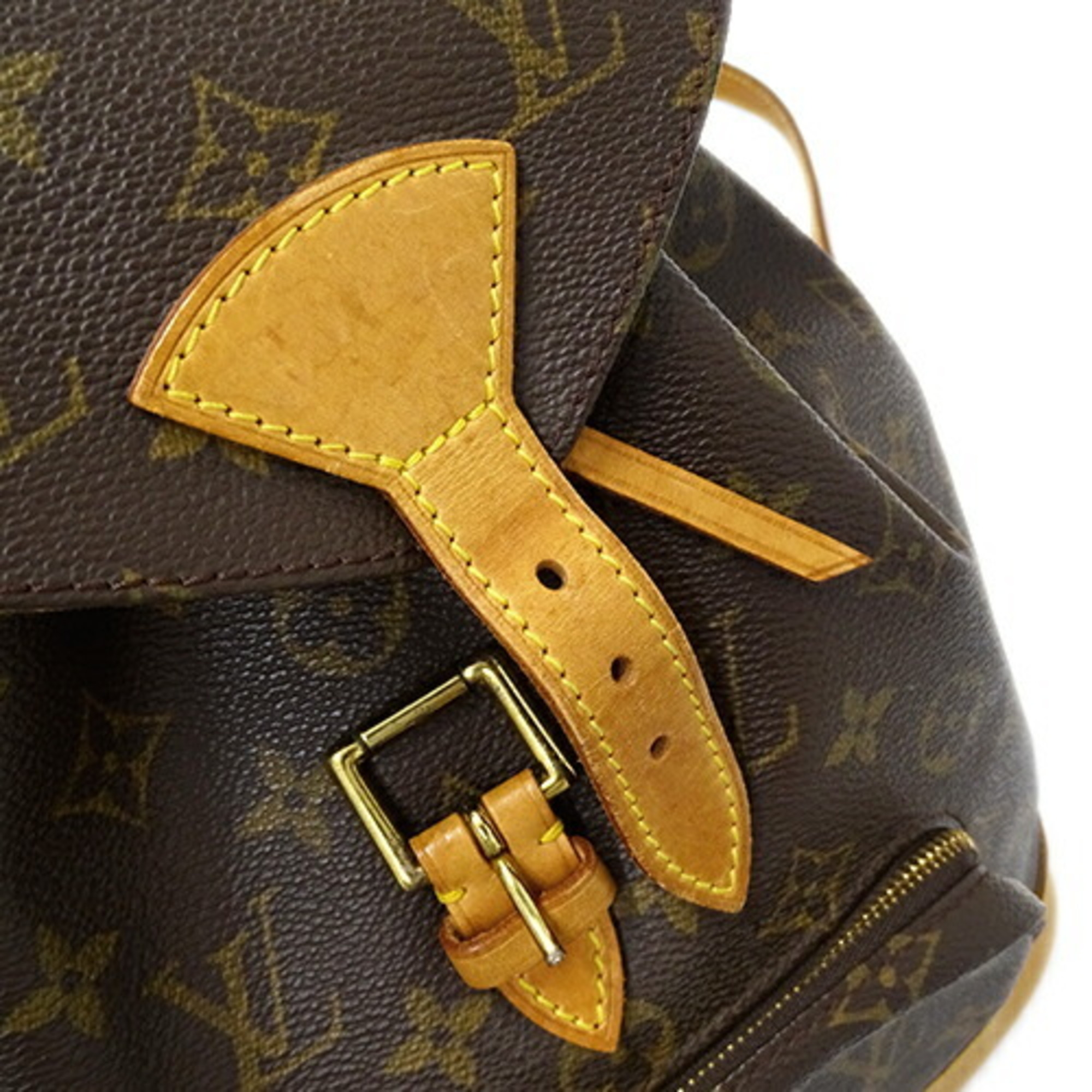 Louis Vuitton LOUIS VUITTON Bag Monogram Women's Men's Backpack Montsouris MM M51136 Brown