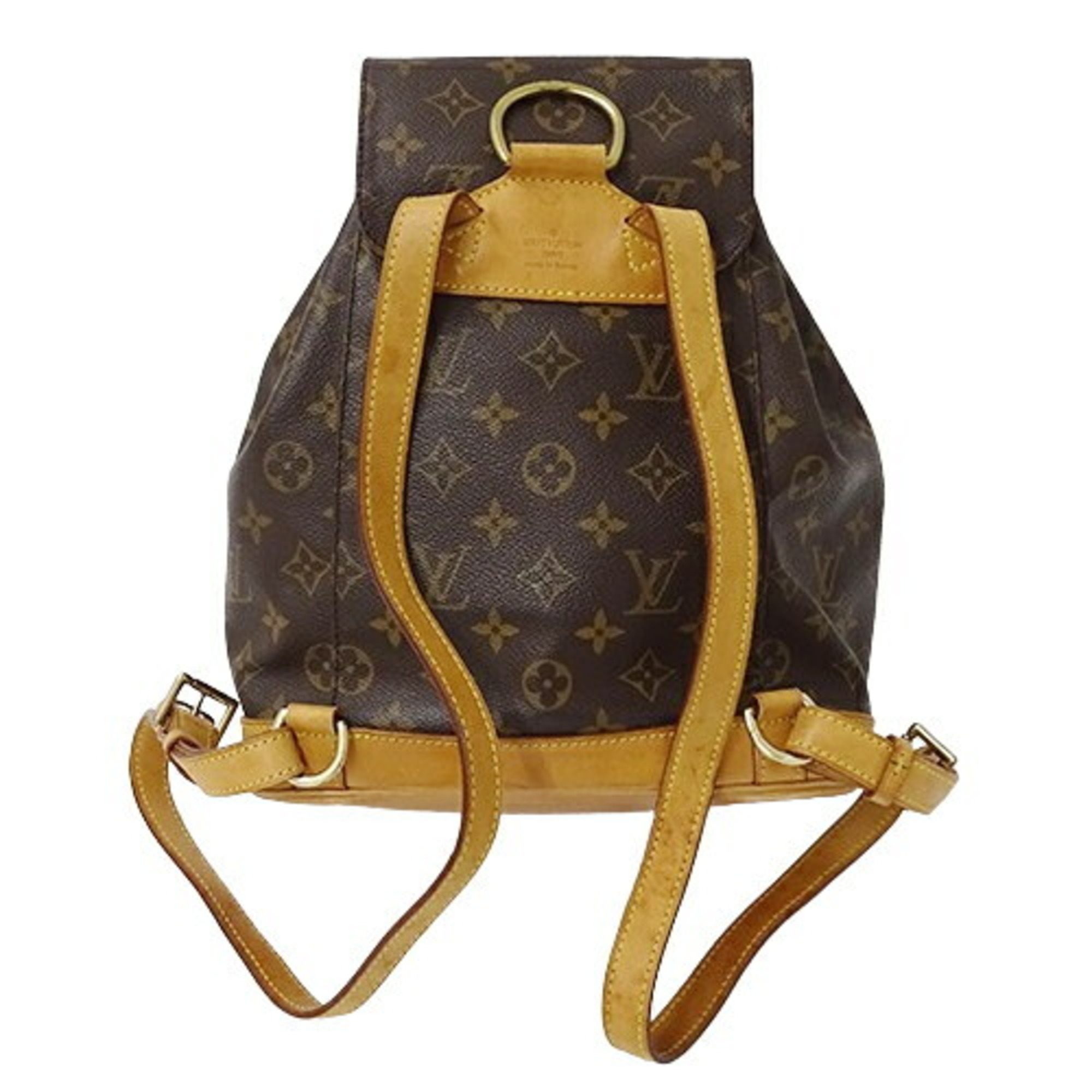 Louis Vuitton LOUIS VUITTON Bag Monogram Women's Men's Backpack Montsouris MM M51136 Brown