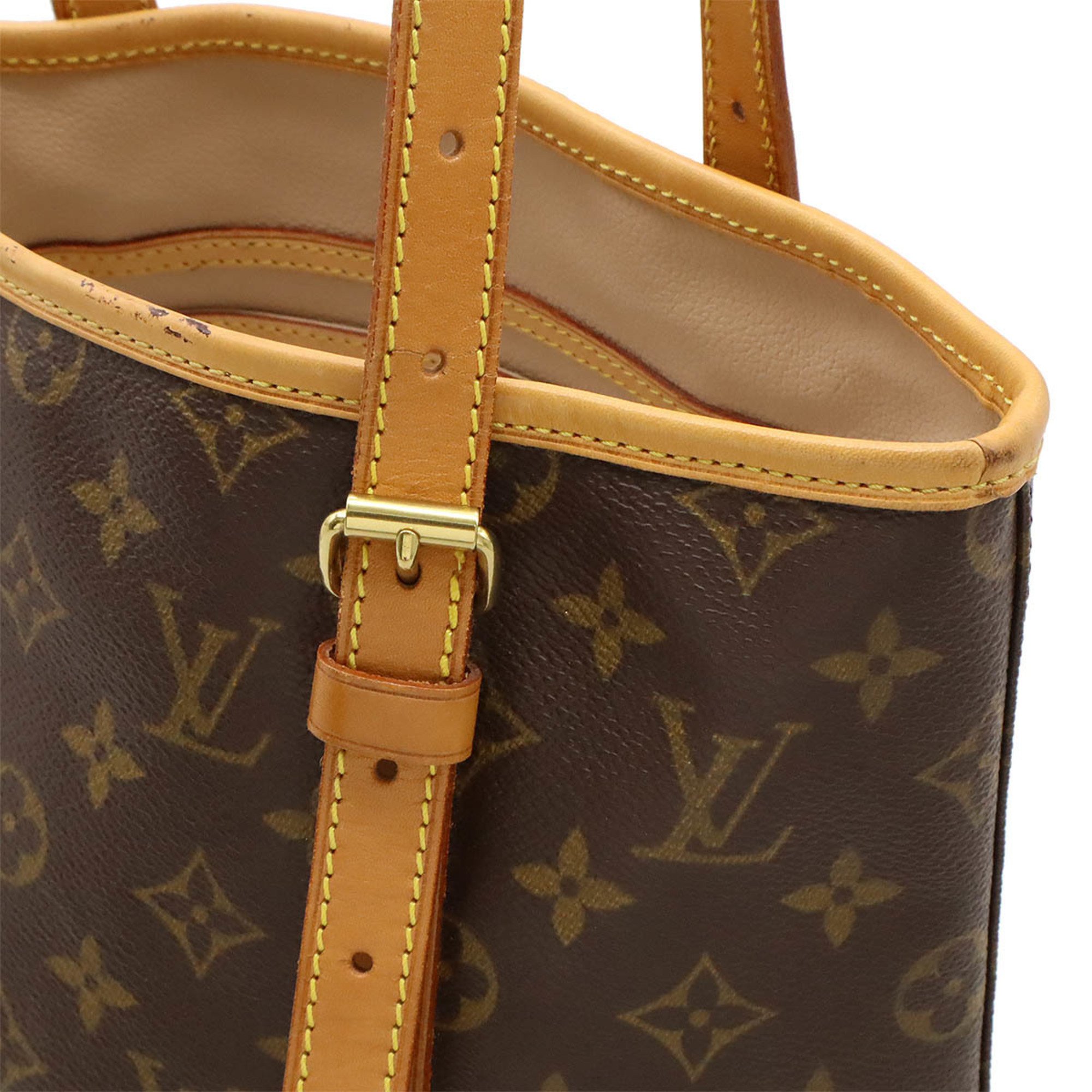 LOUIS VUITTON Louis Vuitton Monogram Bucket GM Shoulder Bag Tote M42236