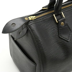 LOUIS VUITTON Louis Vuitton Epi Speedy 25 Handbag Boston Bag Leather Noir Black M59032