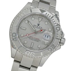 ROLEX Yacht-Master Rolesium 16622 A-series Men's Watch Date Automatic AT Stainless Steel SS Platinum PT Silver Polished