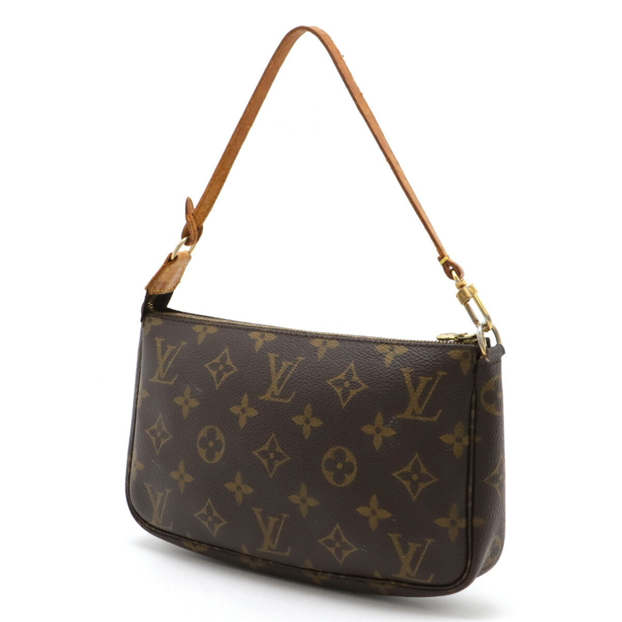 LOUIS VUITTON Louis Vuitton Monogram Pochette Accessory Pouch Handbag - Bag M51980