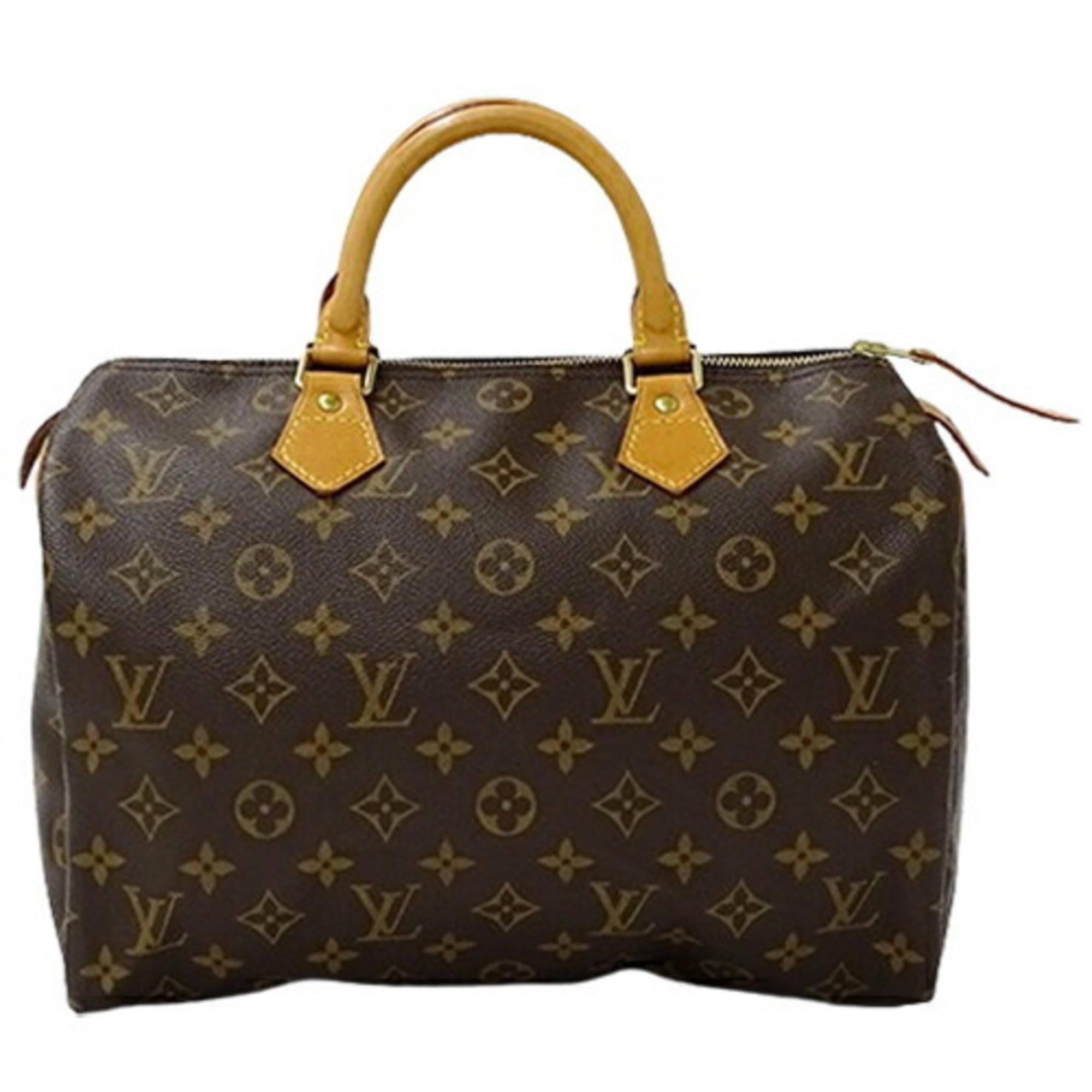 Louis Vuitton LOUIS VUITTON Bag Monogram Women's Men's Handbag Speedy 30 M41526 Brown Boston