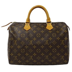 Louis Vuitton LOUIS VUITTON Bag Monogram Women's Men's Handbag Speedy 30 M41526 Brown Boston