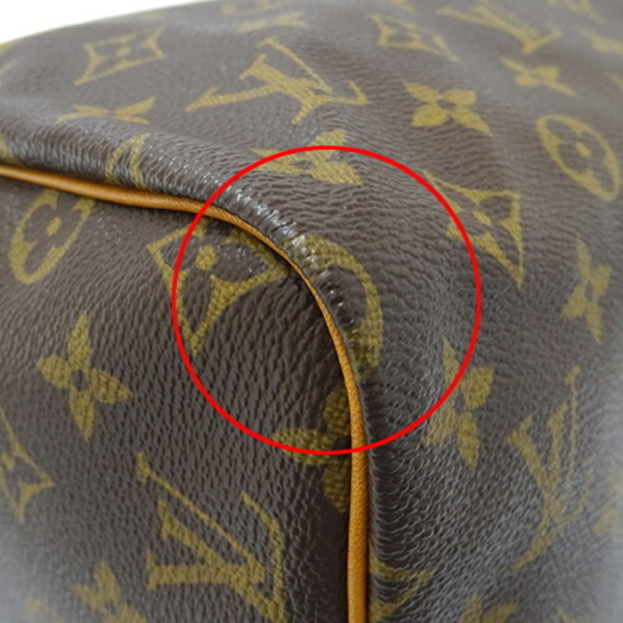 Louis Vuitton LOUIS VUITTON Bag Monogram Women's Men's Handbag Speedy 30 M41526 Brown Boston