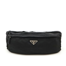 PRADA Prada Waist Pouch Bag Hip Body Shoulder Nylon NERO Black