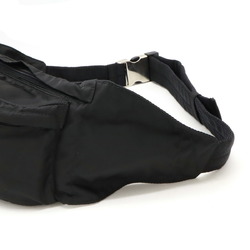 PRADA Prada Waist Pouch Bag Hip Body Shoulder Nylon NERO Black