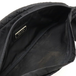 PRADA Prada Waist Pouch Bag Hip Body Shoulder Nylon NERO Black