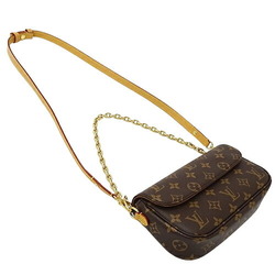 Louis Vuitton LOUIS VUITTON Bag Monogram Ladies Shoulder Handbag 2way Wallet On Chain Ivy M81911 Brown