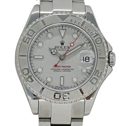 ROLEX Yachtmaster Rolesium 168622 Y-series Watch Boys Date Automatic AT Stainless Steel SS Platinum PT Silver Polished