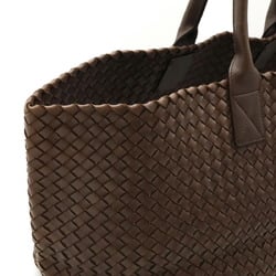 BOTTEGA VENETA Bottega Veneta Intrecciato Cabas GM Tote Bag Leather Brown Limited to 500 pieces 113129