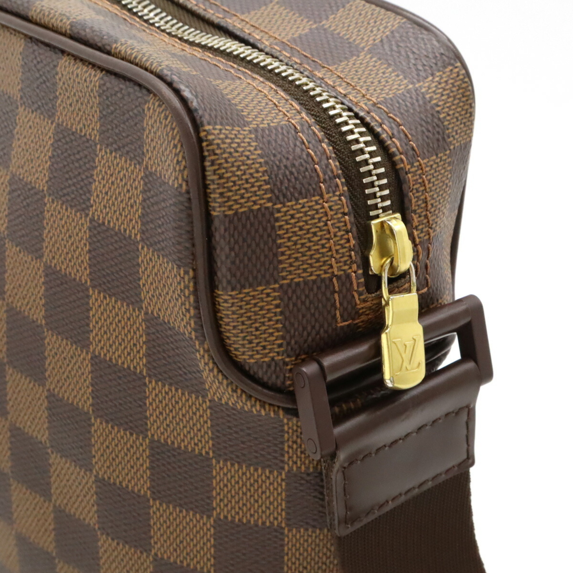 LOUIS VUITTON Damier Olaf PM Shoulder Bag Pochette N41442