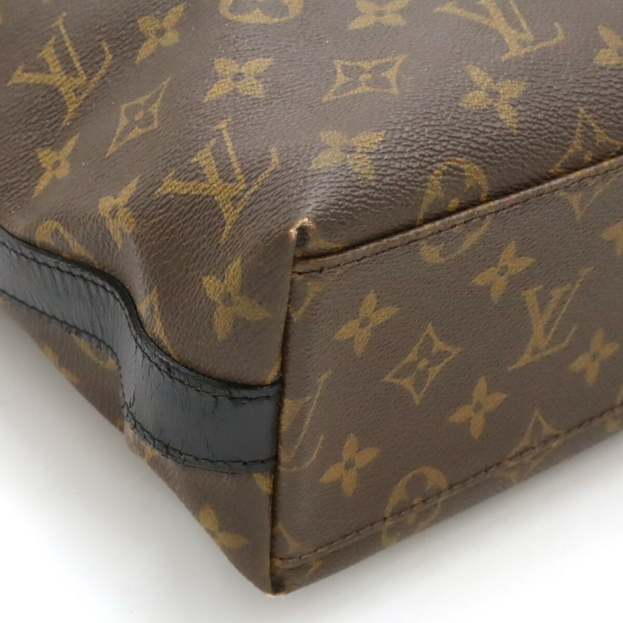 LOUIS VUITTON Louis Vuitton Monogram Macassar Kitan Tote Bag Shoulder M40388