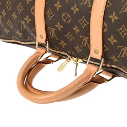 LOUIS VUITTON Louis Vuitton Monogram Keepall 50 Brown M41426 Unisex Canvas Boston Bag