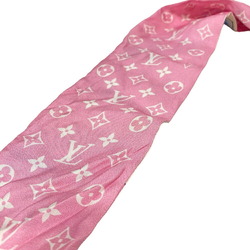 LOUIS VUITTON M77932 Bandeau Vivienne Tokyo Scarf Muffler Pink Unisex