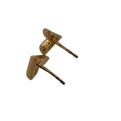 LOUIS VUITTON M68153 Essential V Earrings Gold Unisex